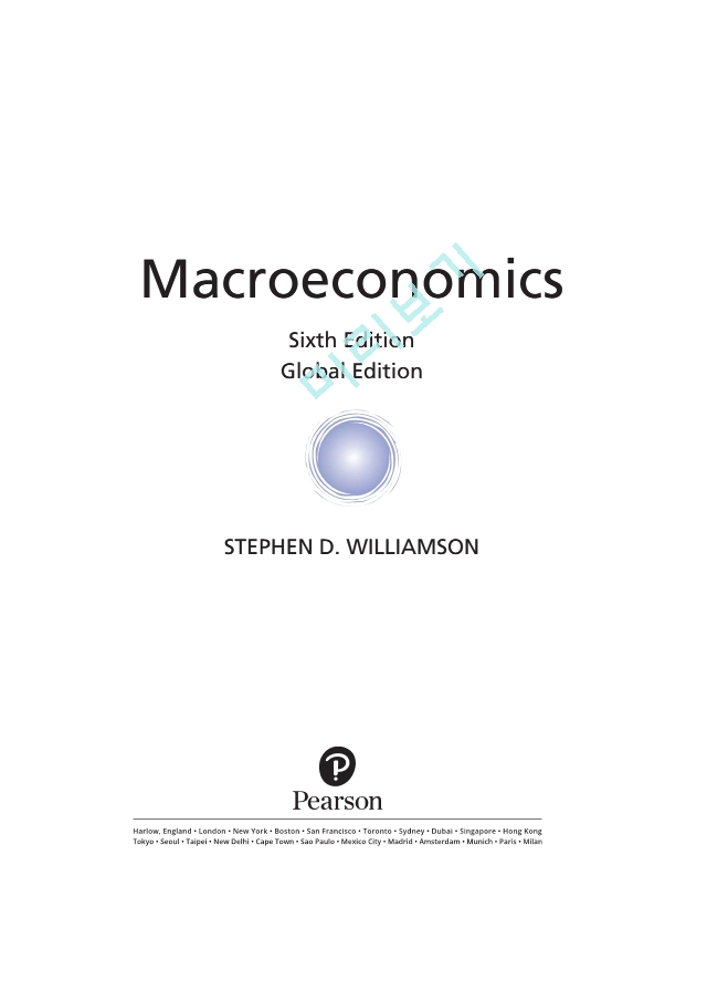 Stephen D. Williamson-Macroeconomics, 6th [Global Edition]-Pearson ...